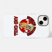 Horror und Chill Case-Mate iPhone Hülle (Rückseite (Horizontal))