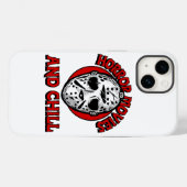 Horror und Chill Case-Mate iPhone Hülle (Rückseite (Horizontal))