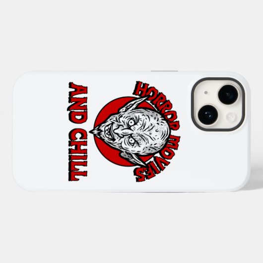 Horror und Chill Case-Mate iPhone Hülle (Rückseite (Horizontal))