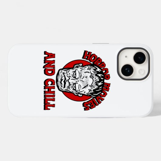 Horror und Chill Case-Mate iPhone Hülle (Rückseite (Horizontal))