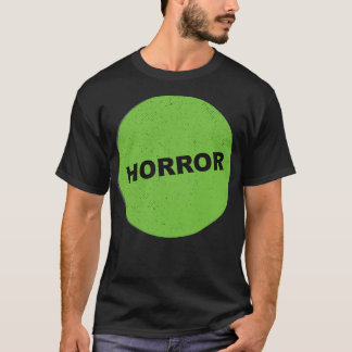 Horror VHS-Aufkleber T-Shirt