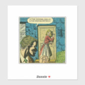 Horror Vintage Comicen | Goldenes Zeitalter Aufkleber (Blatt)