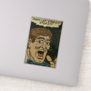 Horror Vintage Comicen Klassisches Comic Aufkleber