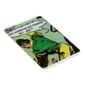 Horror Vintage Comicen Magnet (Rechte Seite)