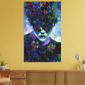 Horror von alles - Ken Gage Surreal Art Leinwanddruck (Insitu (Wohnzimmer))