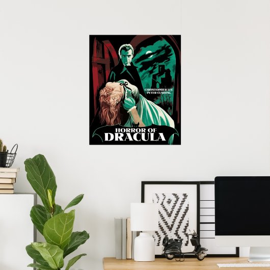 Horror von Dracula Poster (Heimbüro)