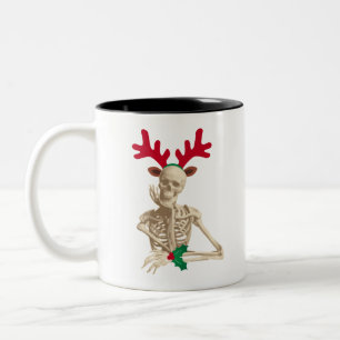 Horror-Weihnachten Zweifarbige Tasse