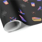 Horror Wrapping Paper - Roll Geschenkpapier (Rolleneckpunkt)