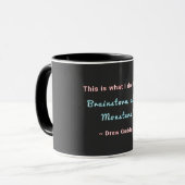 Horror Writer Personalisiert Tasse (Vorderseite Links)
