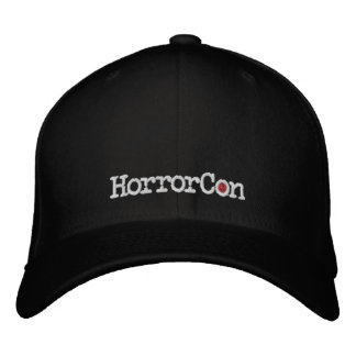 HorrorCon-Logo bestickte Flechtmaus-Hülle Baseballkappe