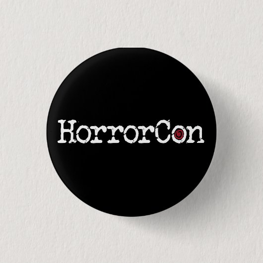 HorrorCon Logo Button (Vorderseite)