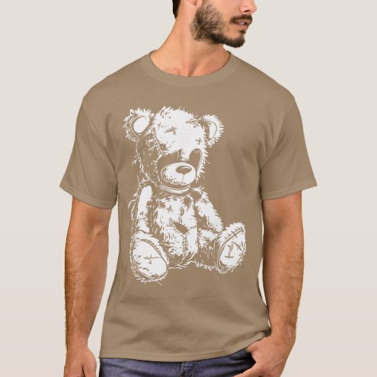 Horroreddy Bear vintage T-Shirt (Vorderseite)