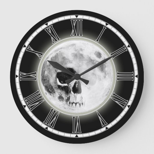 HorrorFest Wall Clock Große Wanduhr (Vorderseite)