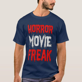 Horrorfilm-Fan-Frauen Lustiger Horrorfilm-Freak V T-Shirt