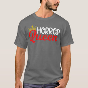 Horrorfilm-Fan Halloween-Kostüm Horror-Königin fa T-Shirt
