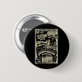 Horrorfilm-Monster Mumie Dracula Werwolf Button (Vorne & Hinten)