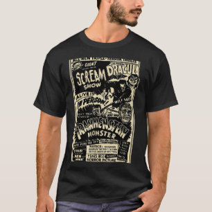 Horrorfilm-Monster Mumie Dracula Werwolf Frankenst T-Shirt
