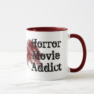 Horrorfilmsüchtiger Tasse