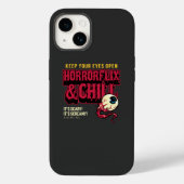 Horrorflix und Chill Case-Mate iPhone Hülle (Rückseite)