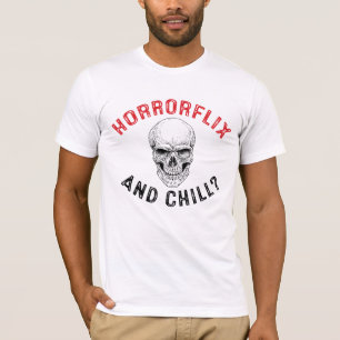Horrorflix und Chill Halloween T-Shirt