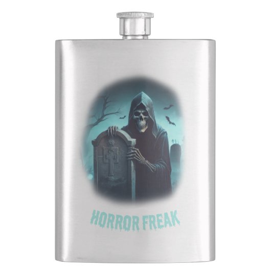 Horrorfreak-Reaper Flachmann (Vorderseite)