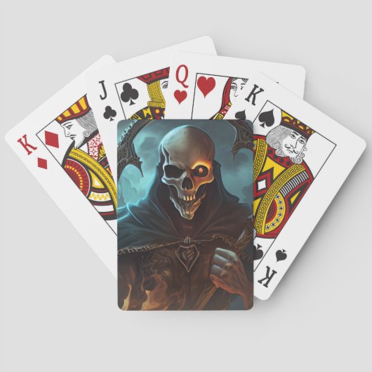 Horrorkarten Spielkarten (Rückseite)