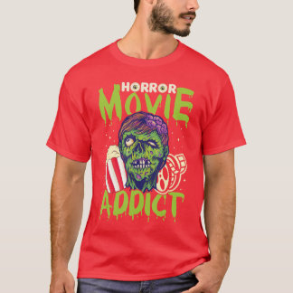 Horrorkilm-Outfit für Filmfestival Halloween Zombi T-Shirt