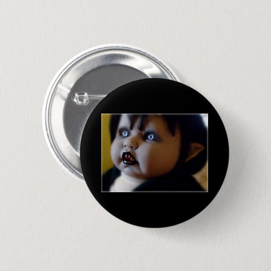 Horrorpuppen-Button Button (Vorne & Hinten)