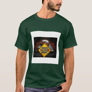 Horrors Hallowed Grounds Ikonische Häuser Familie T-Shirt