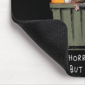 Horrors Persist So Do I Funny Ssum Meme Trash Dump Mousepad (Ecke)