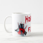 Horrorunhold-Tasse Kaffeetasse (Links)