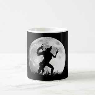 Horrorwerewolf-Vollmond-Umwandlung - cool Kaffeetasse
