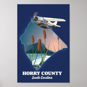 Horry Landkreis South Carolina Poster