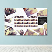 Hors-Portrait-Leinwand Leinwanddruck (Insitu (Holzboden))