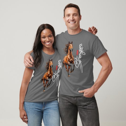 Hors T - Shirt Herren Pferde Leben (Unisex)