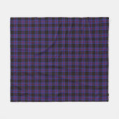 Horsburgh-Tartan Fleecedecke (Vorderseite (Horizontal))