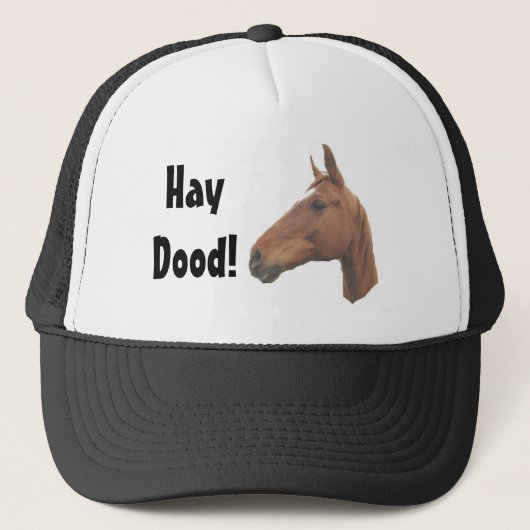 horse3, HayDood! Truckerkappe (Vorderseite)