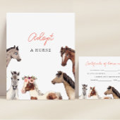 Horse Adoption Station Sign