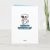 Horse Angel Sympathie Karte (Rückseite)