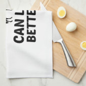 HORSE ARBEIT BESSERES LEBEN GESCHIRRTUCH (Viertel Falte)