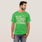 Horse Are You Overthinking What Im Overthinking gi T-Shirt (Vorne ganz)
