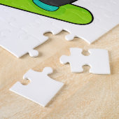 Horse as Snowboarder with Snowboard Puzzle (Seite)