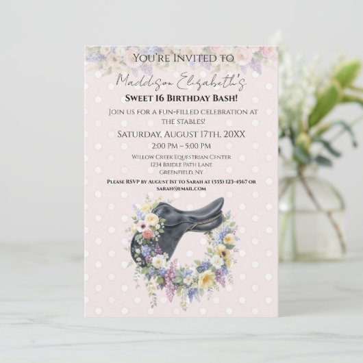 Horse Birthday (Stehend Vorderseite)