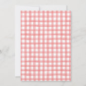 Horse Birthday Pony Party Dankeskarte (Rückseite)