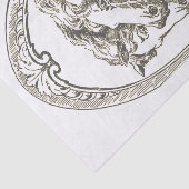 Horse Cameo Seidenpapier (Ausschnitt)