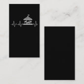 Horse Carousel Heartbeat Vergnügungspark Visitenkarte (Vorne/Hinten)