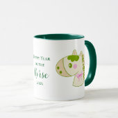 Horse Chinese New Year 2026 Cute Lucky Custom Mug  Tasse (VorderseiteRechts)