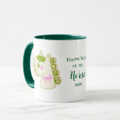 Horse Chinese New Year 2026 Cute Lucky Custom Mug  Tasse (Vorderseite Links)