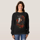 Horse Christmas Graphic T-Shirts for Men Women (Vorne ganz)