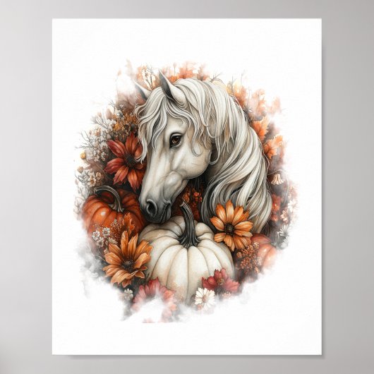 Horse Country Pumpkin Poster (Vorne)